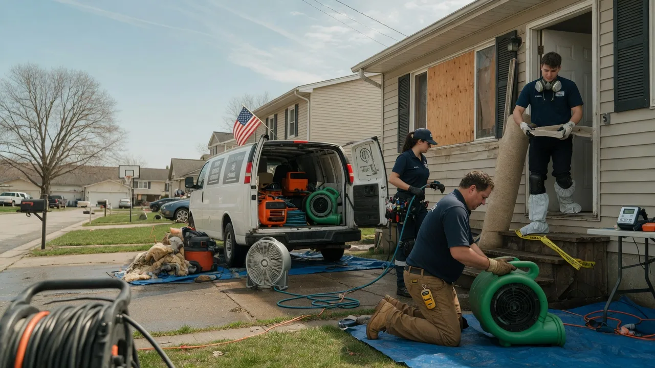 Water Damage Restoration in Quinton, AL near me